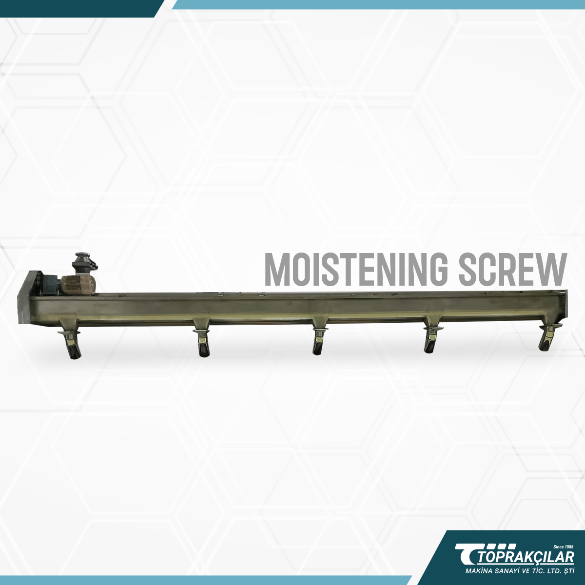 Moistening Screw