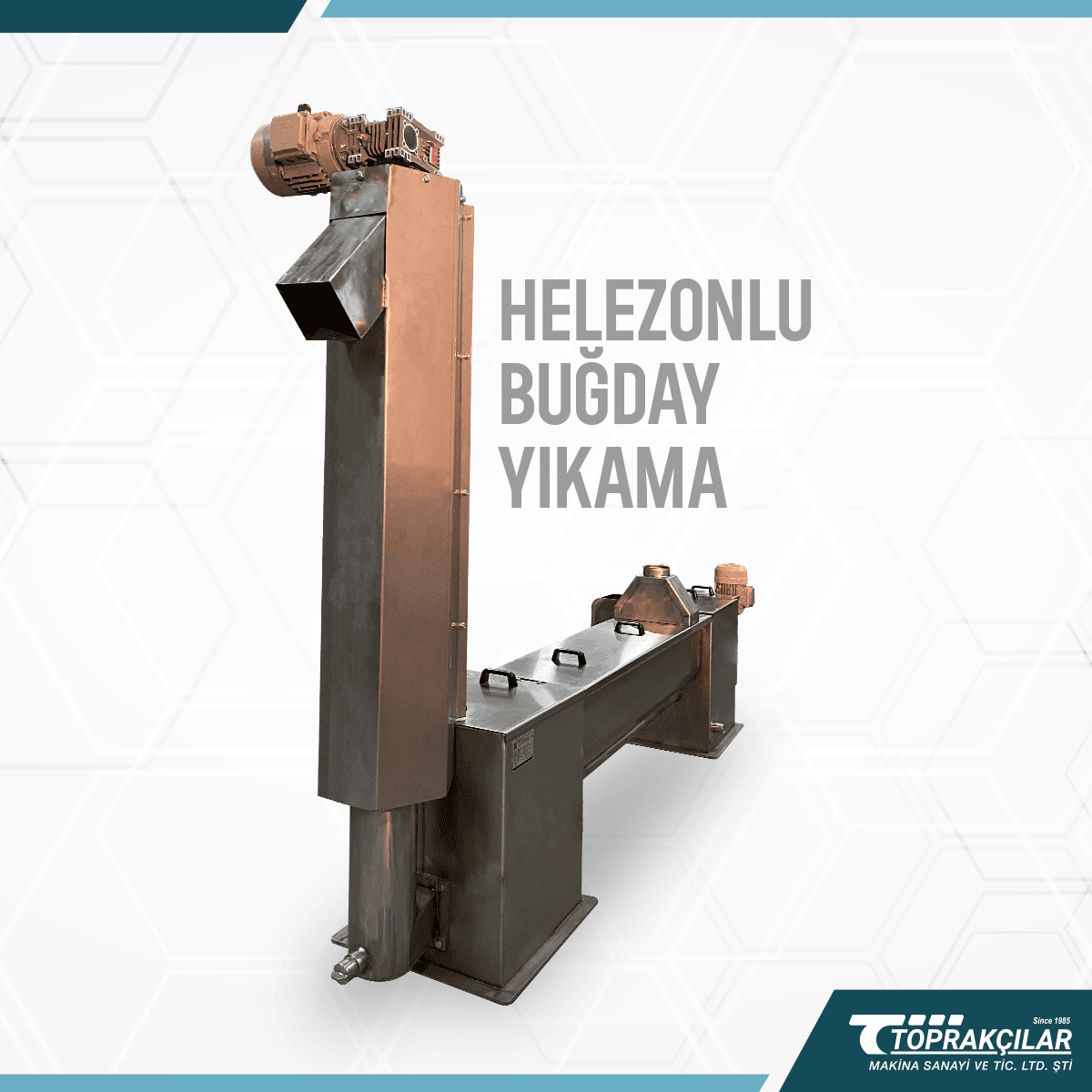 Helezonlu Buğday Yıkama