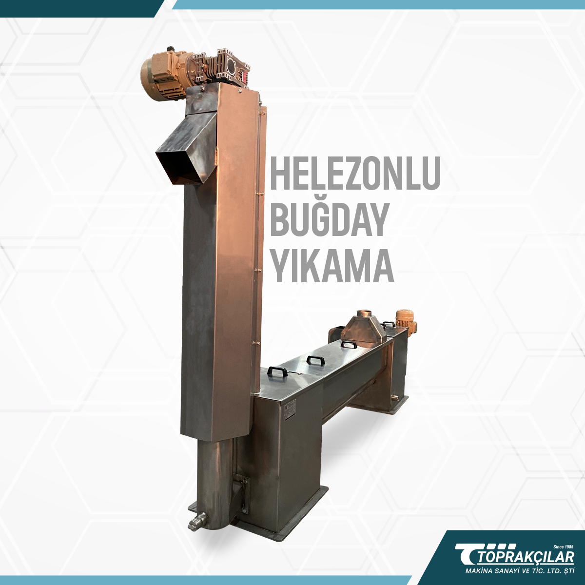 Helezonlu Buğday Yıkama