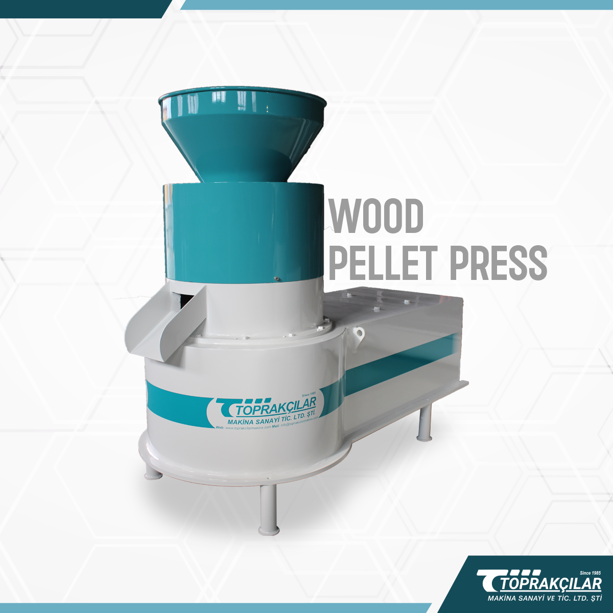 Wood Pellet Press